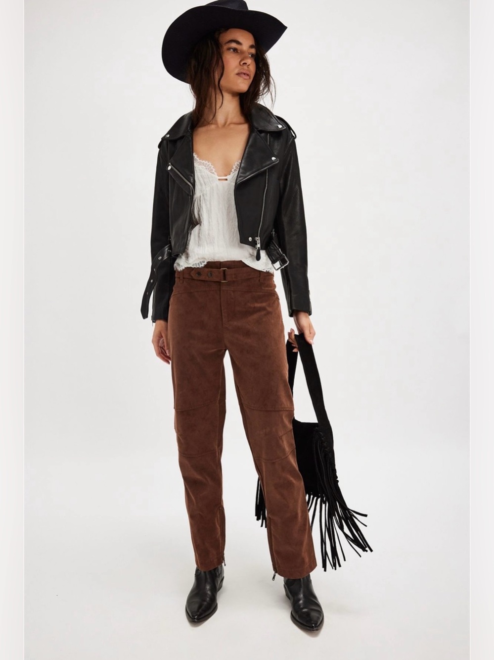 We the free Titan Vegan Suede pants